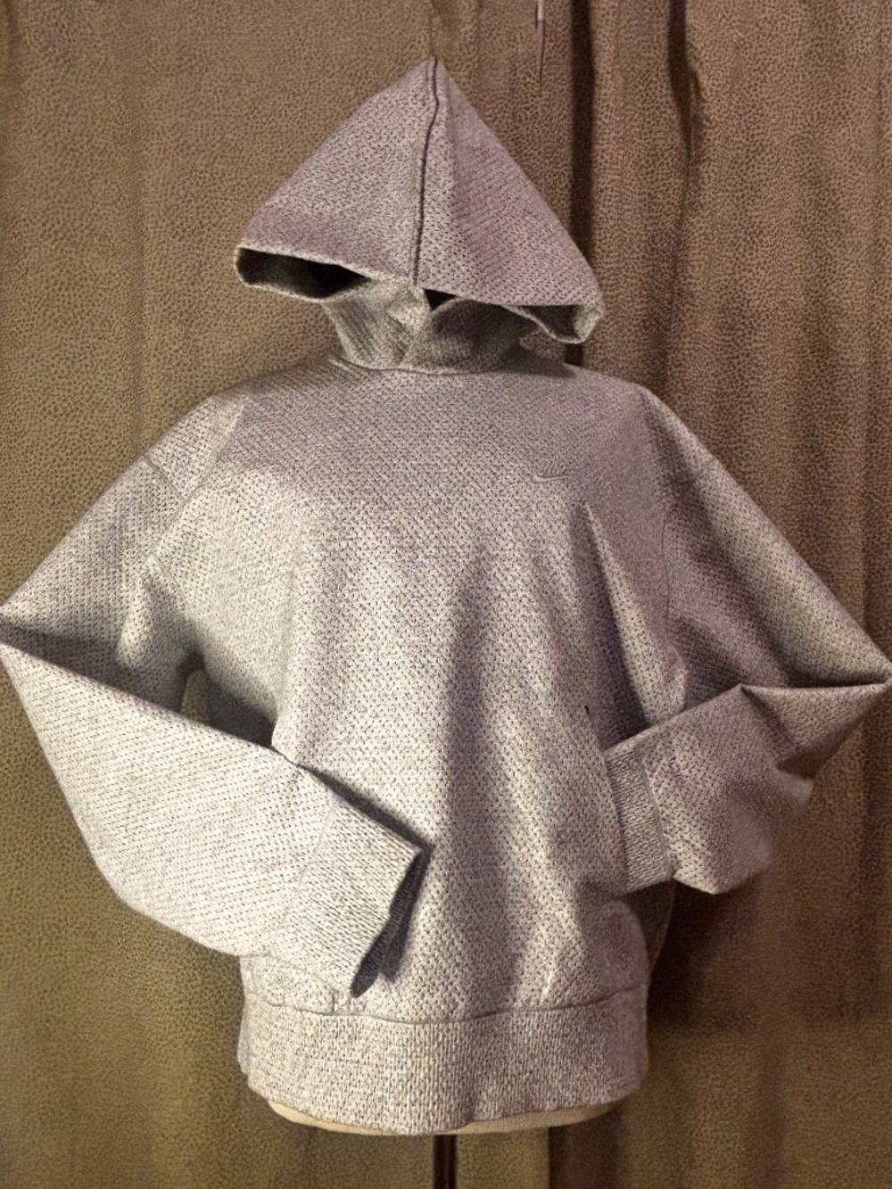 Nike Therma Fit Adv Forward Tech Pack Hoodie, Light Grey, Size M